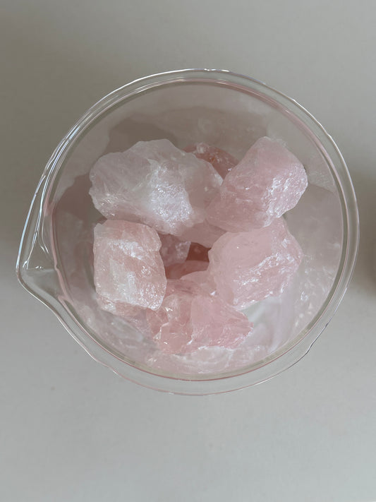 Raw Rose Quartz