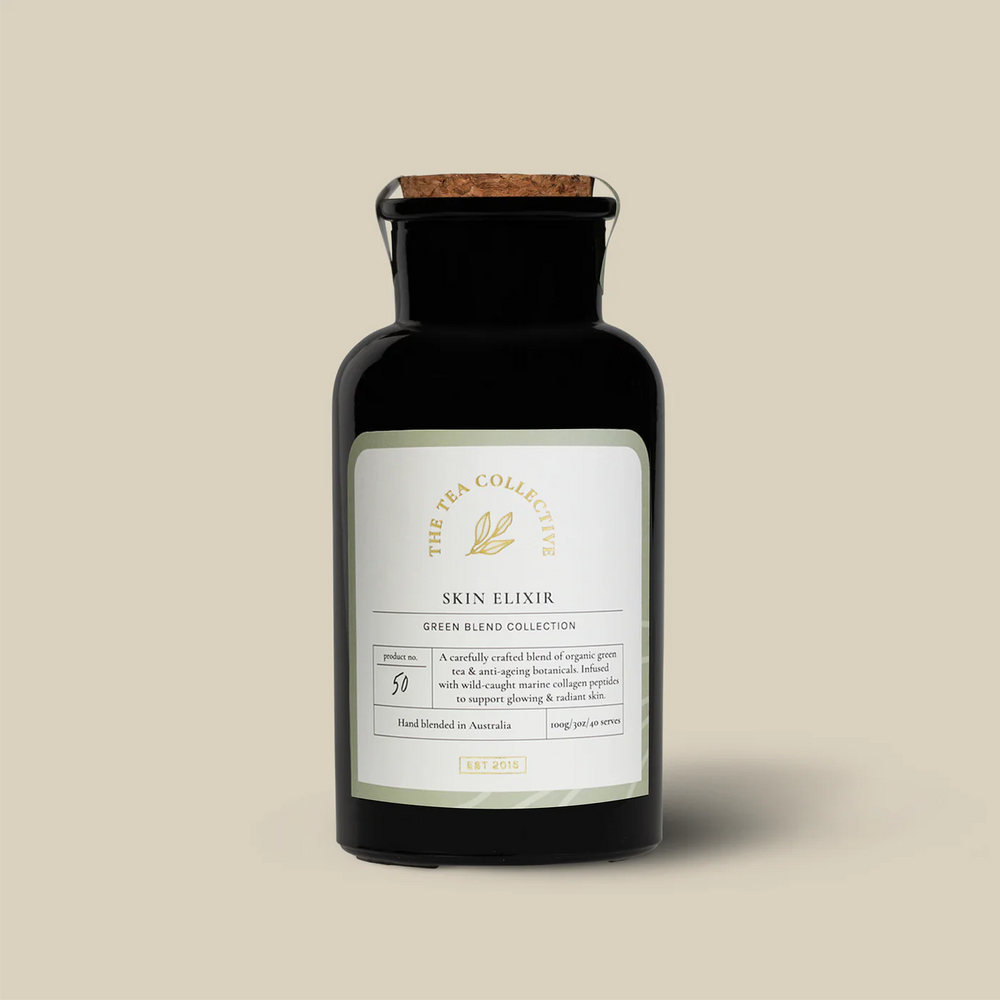 Tea: Skin Elixir- Boutique Jar + 100g loose Leaf Refill